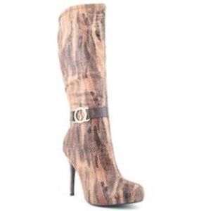 Baby Phat Snakeskin Ivy Boots